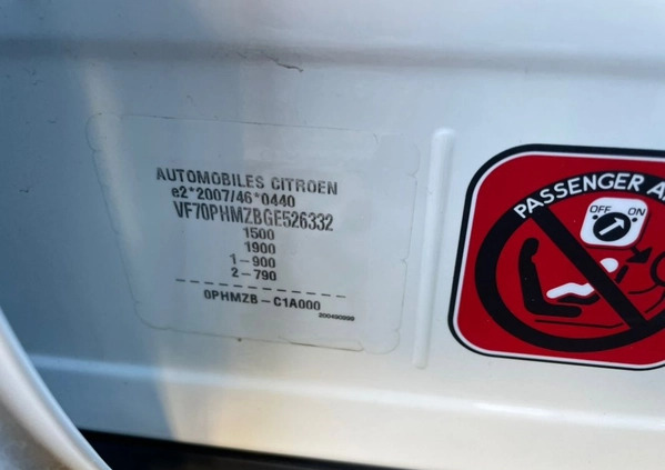 Citroen C4 Cactus cena 45000 przebieg: 50000, rok produkcji 2016 z Kąty Wrocławskie małe 172